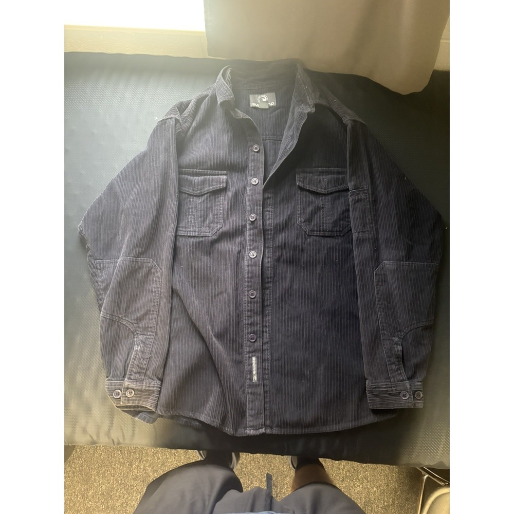 Bullhead Blue corduroy Button Down Size M